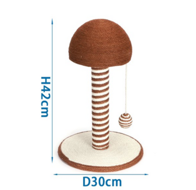 Cat Scratcher Mushroom 42cm