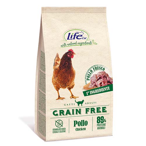Life Cat Adult Dry Food Chicken and Potatoes 1.5kg