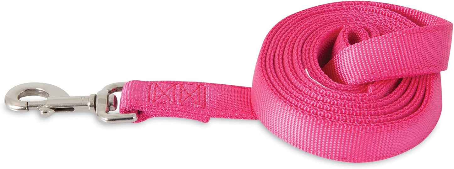 Petmate Pink 6' Nylon Lead / Leash