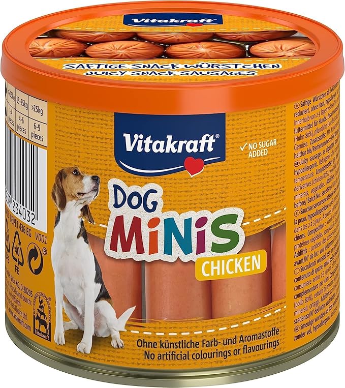 Vitakraft Dog Minis Chicken Snack 120g