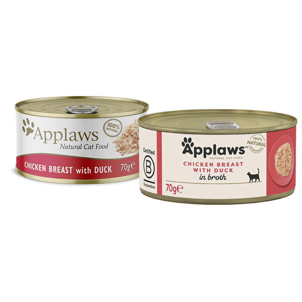 Applaws Cat Chicken & Duck 70g Tin