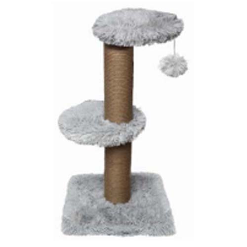 Cat Scratching Tree 34x34x67cm Grey