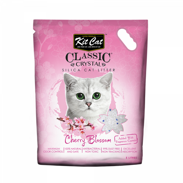 Kit Cat Crystal Cat Litter Cheery Blossom 5L