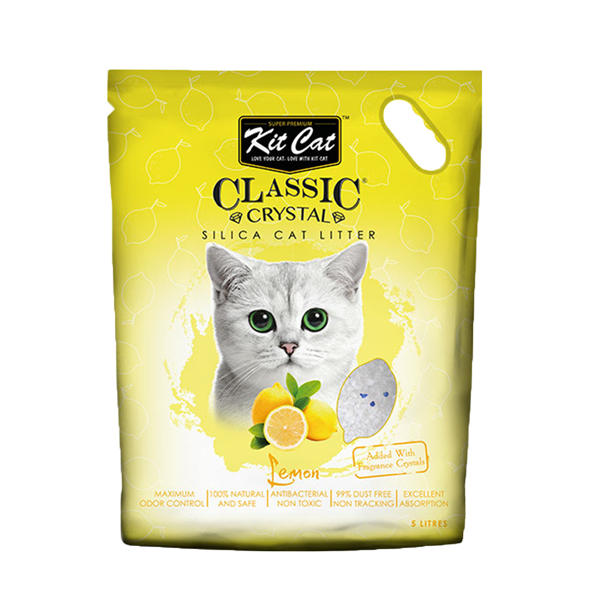 Kit Cat Crystal Cat Litter Lemon 5L