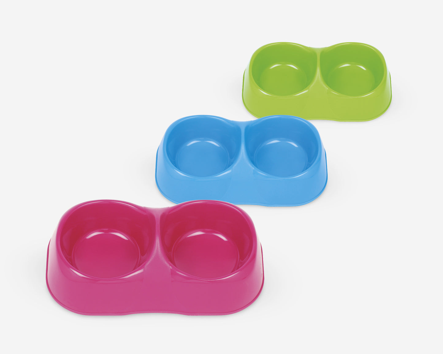 Pink Double Bowl 0.15L Small