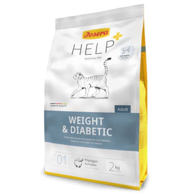 تاريخ الانتهاء 09 ديسمبر 25 Josera Help Weight & Diabetic Cat 2kg