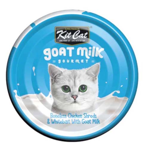 Kit Cat Chicken & Whitebait with Goat Milk 70g