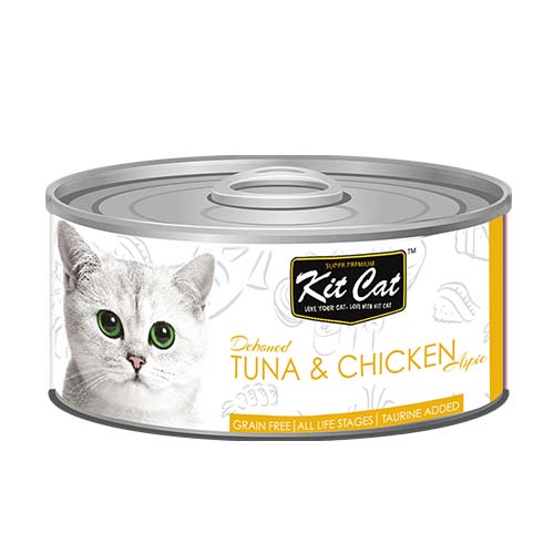 Kit Cat Deboned Tuna & Chicken 80g