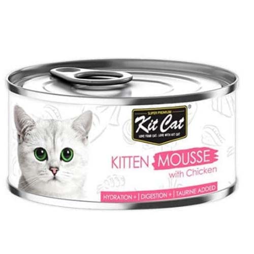 Kit Cat Kitten Chicken Mousse 80g