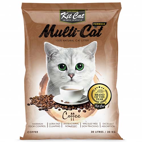 Kit Cat Clumping Cat Litter Coffee