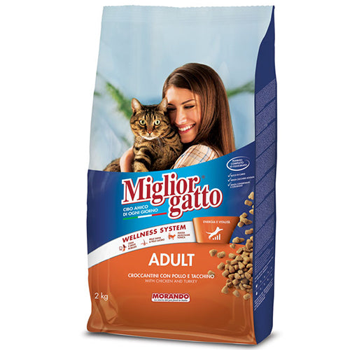 Migliorgatto Cat Chicken and Turkey 2kg