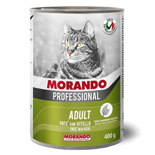 Morando Cat Veal Pate 400g