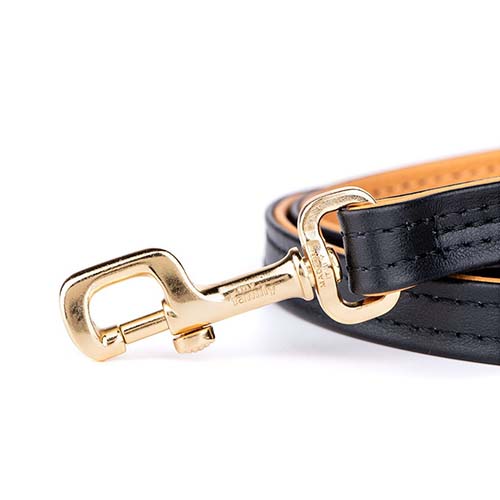 My Family Italian Leather Dog Lead 110cm