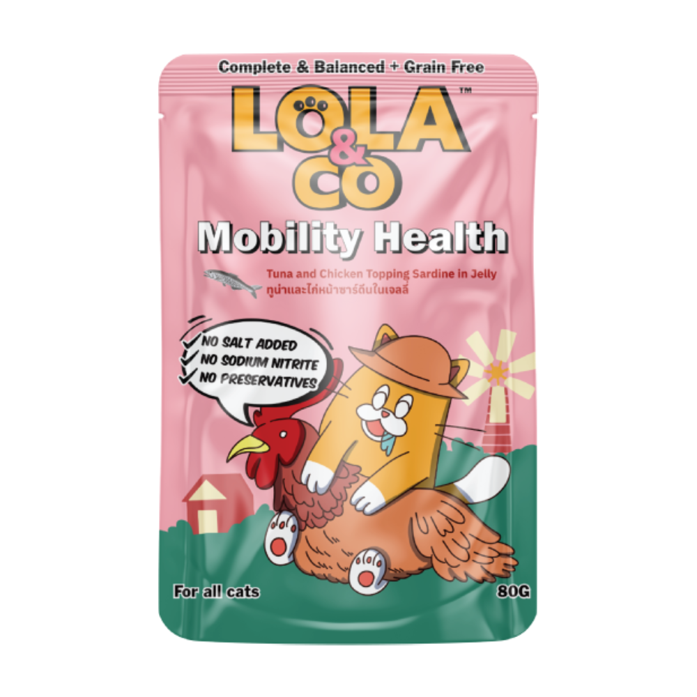 Lola & Co Tuna & Chicken Topping Sardine in Jelly 80g