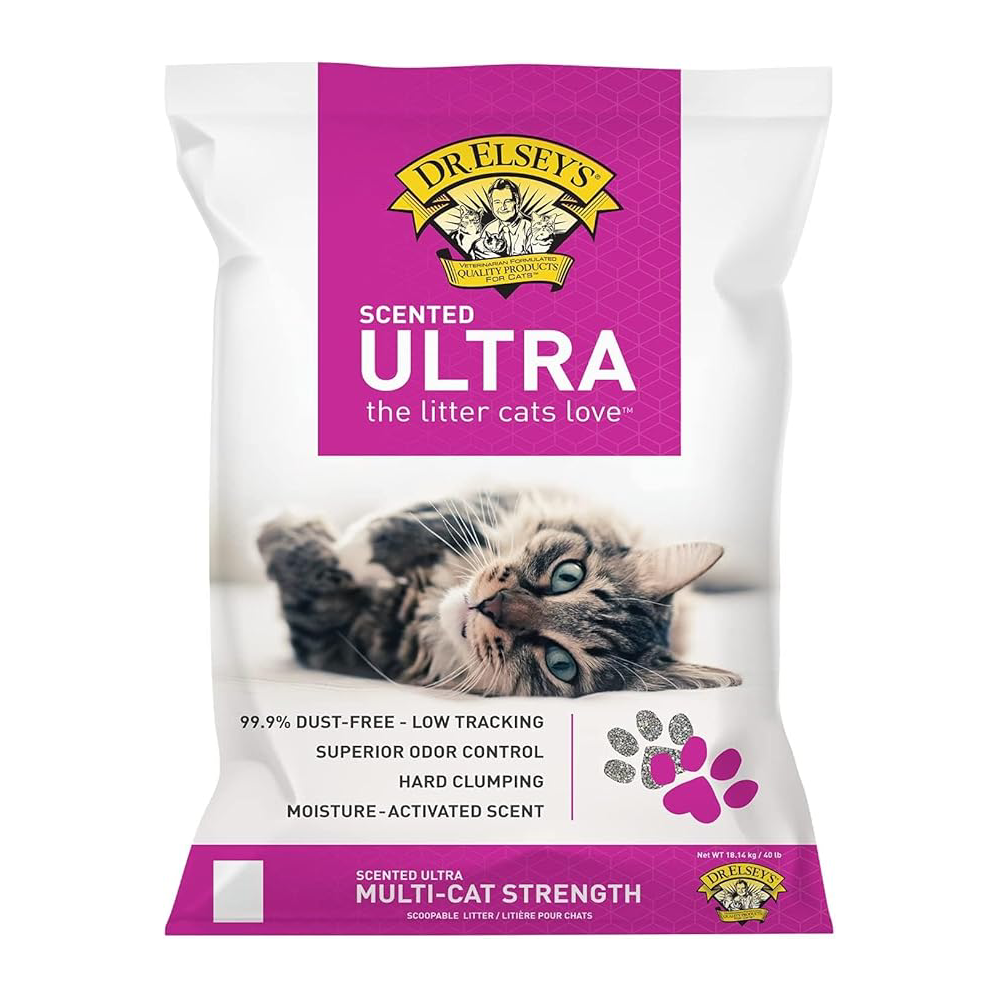 رمل قطط سيتي كات غير معطر من الكربون النشط المتكتل 10 لتر