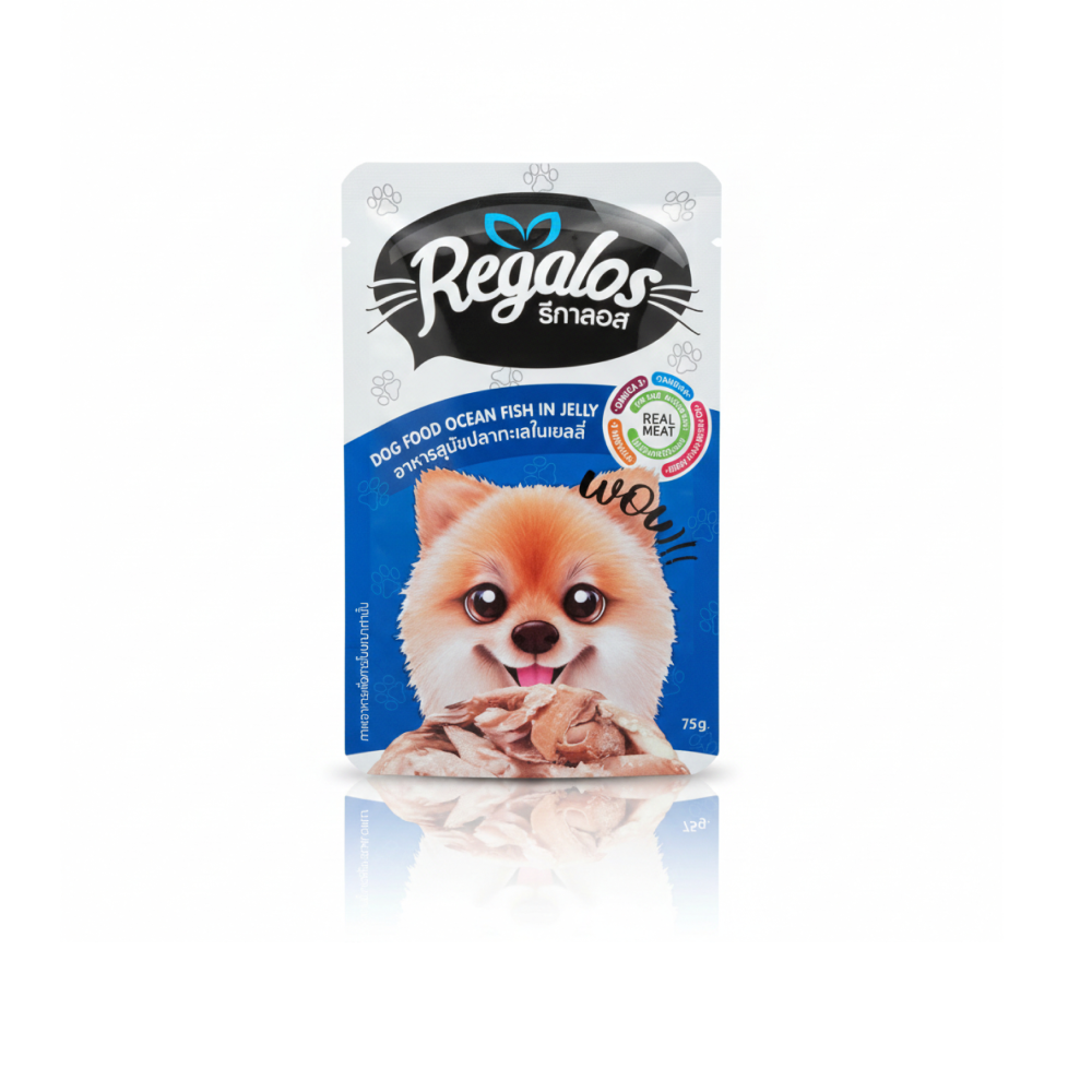 Regalos Dog Ocean Fish in Jelly 75g