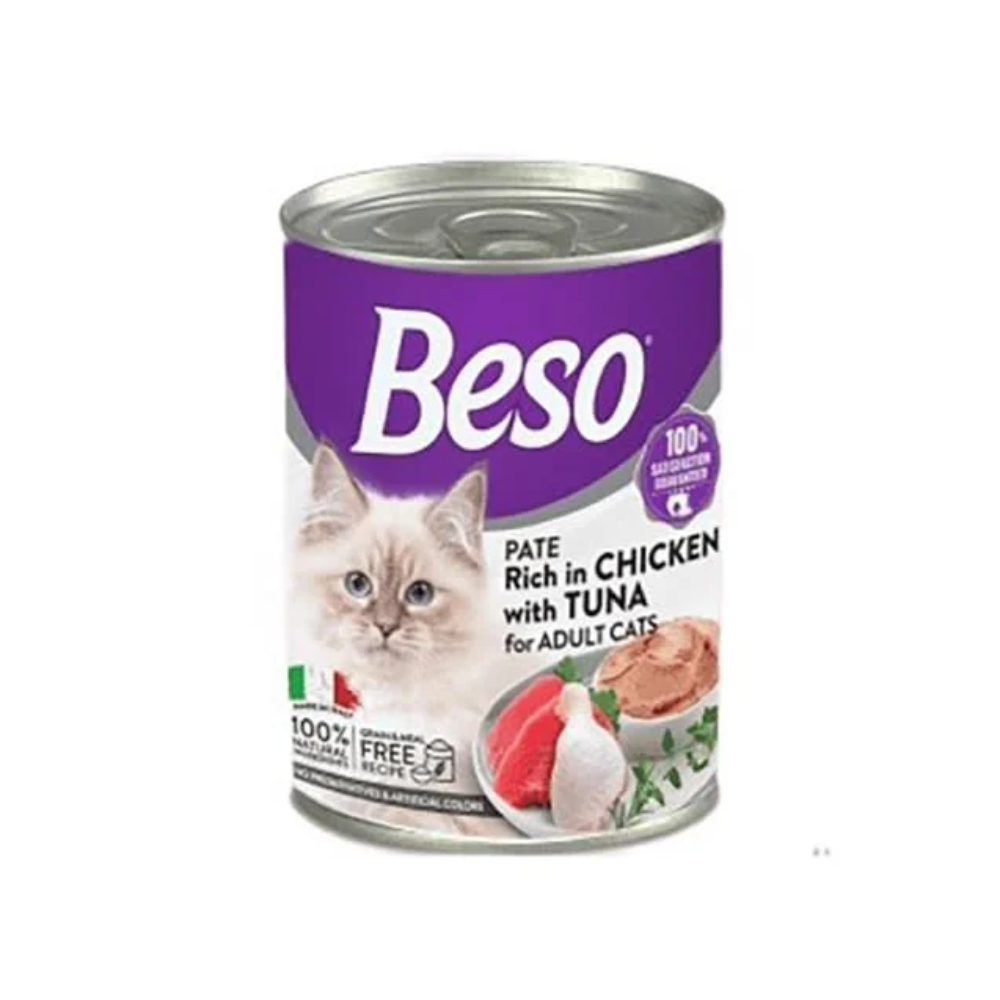 Beso Cat Chicken & Tuna Pate 400g