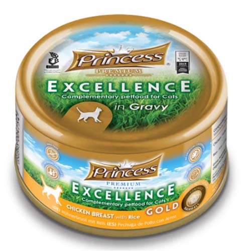 Princess Cat Chicken Breast with Rice 70g