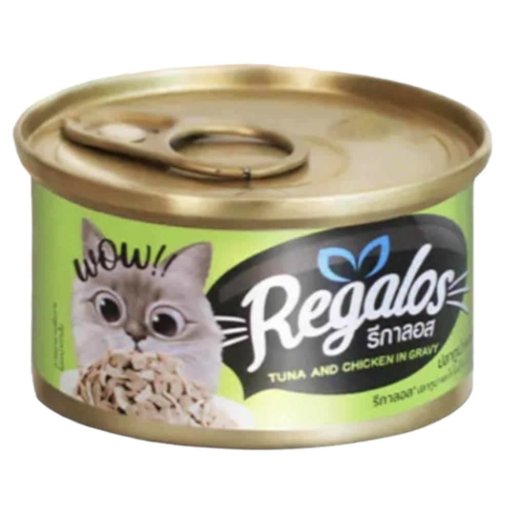 Regalos Cat Chicken & Tuna in Gravy 80g