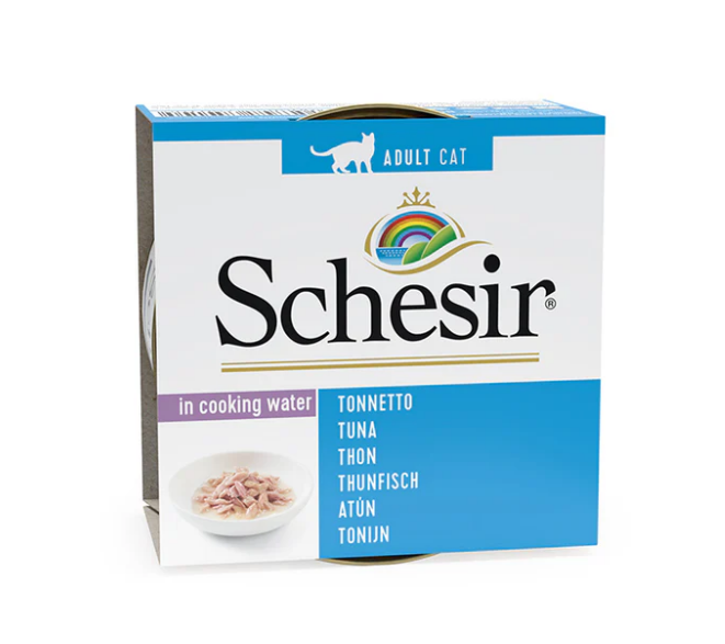 Schesir Cat Tuna Natural 85g Tin