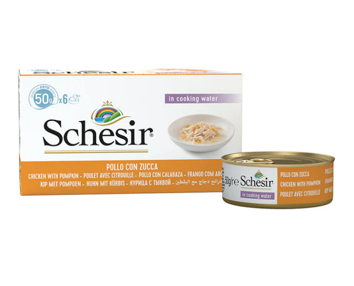 Schesir Cat Chicken & Pumpkin 6 x 50g