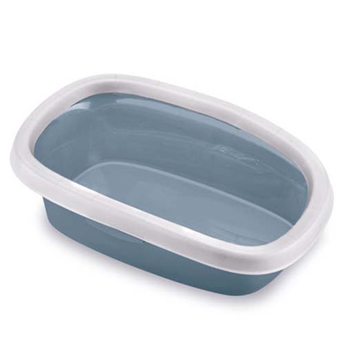 Stefanplast Litter Tray Grey 31x43x14cm