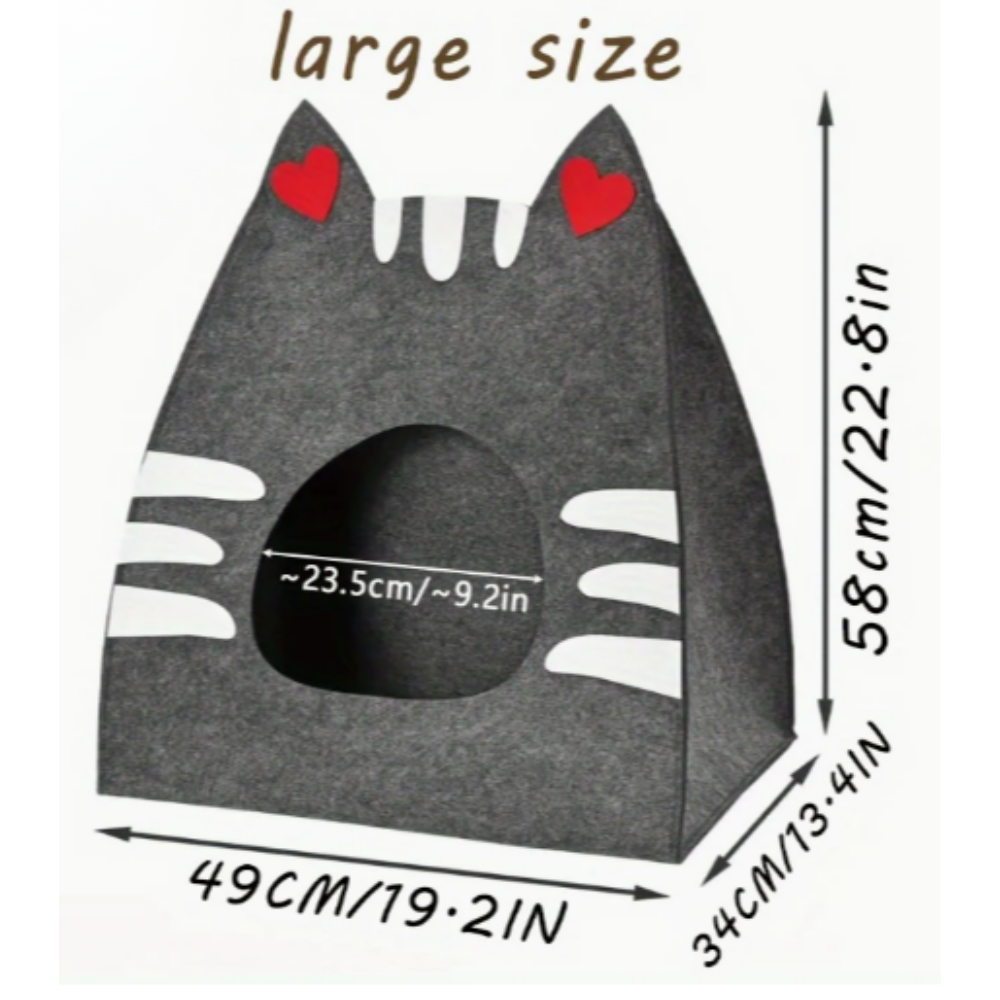 Felt Pet Bed 49 x 58cm