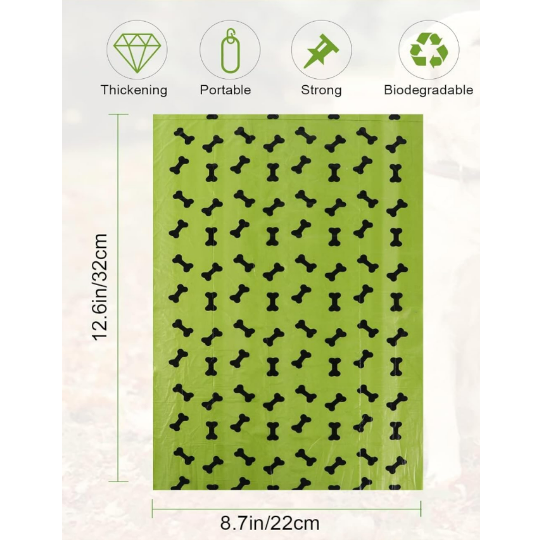 Biodegradable Poop Bags (1 roll/15 bags)