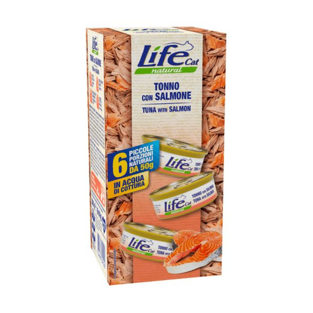 Life Cat Tuna & Salmon 6x50g