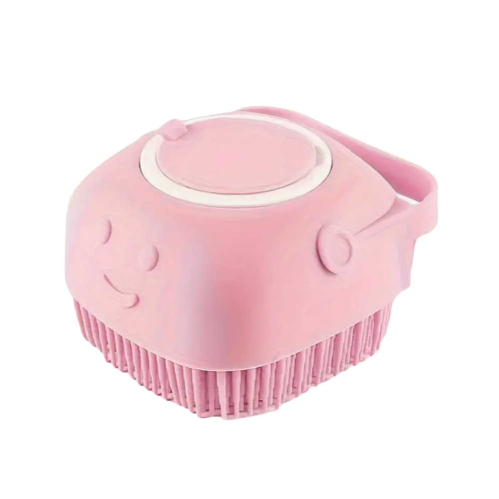 فرشاة تنظيف الحيوانات الأليفة المصنوعة من السيليكون