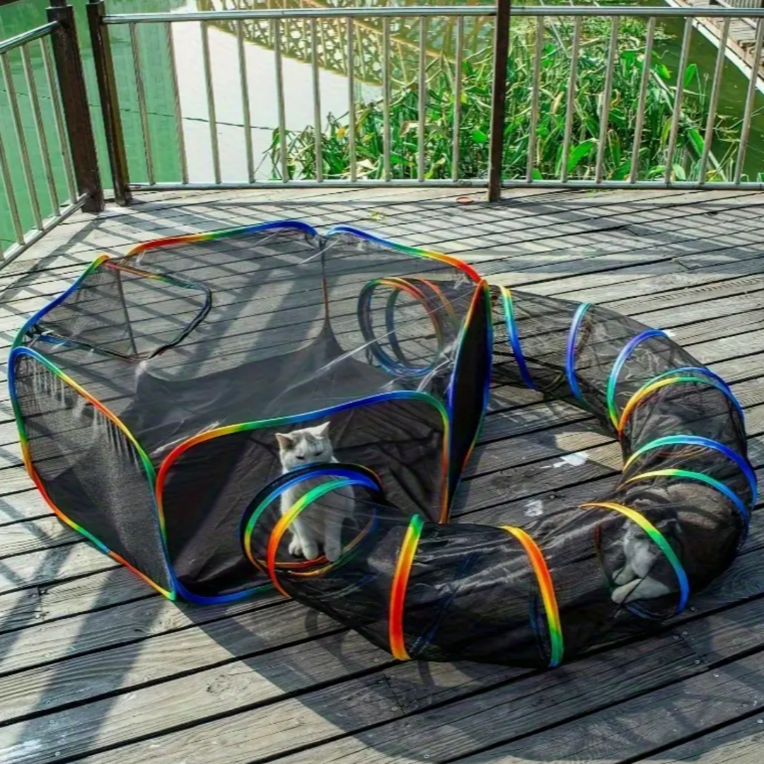 5 in 1 Rainbow Cat Tunnel