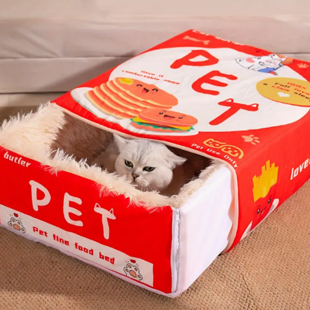 Snack Box Cat Bed