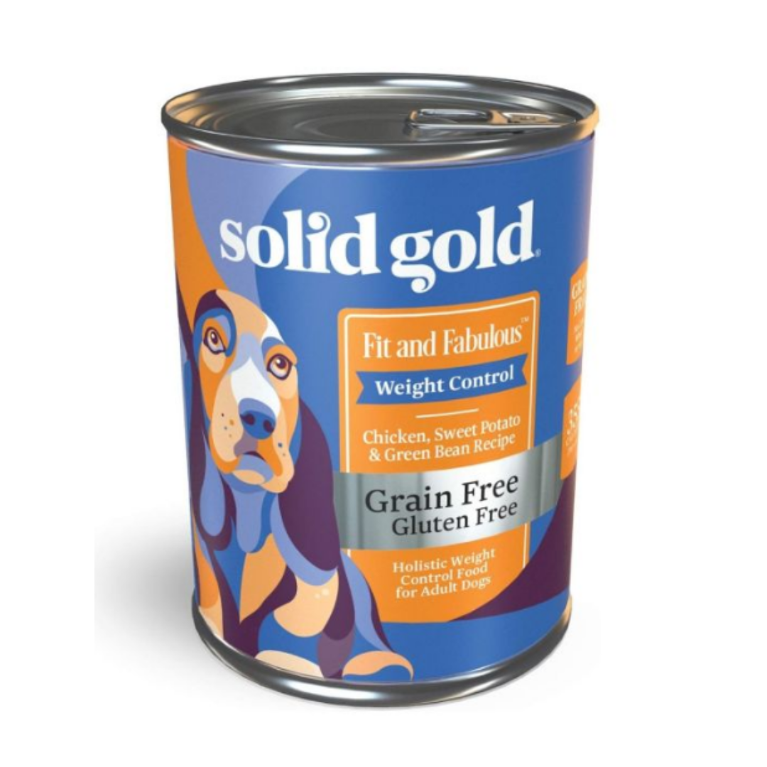 Solid Gold Dog Fit & Fabulous Weight Control Chicken 374g
