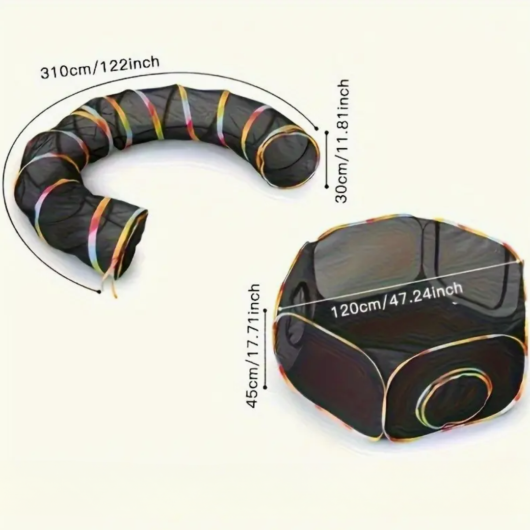 5 in 1 Rainbow Cat Tunnel