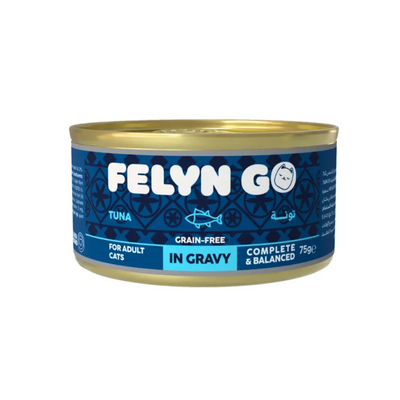 Felyn Go Cat Tuna in Gravy 75g