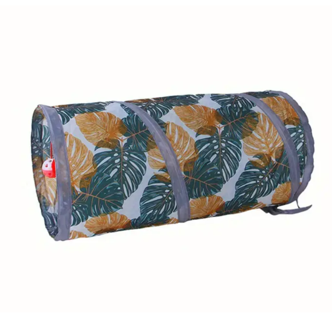Cat Play Tunnel with Hanging Toy