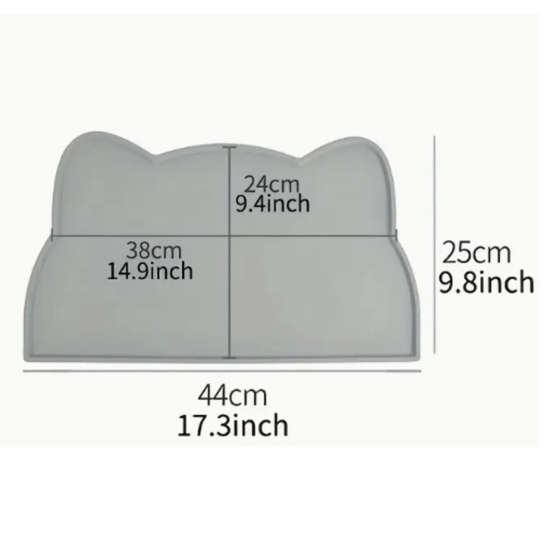 Silicon Cat Shaped Food Mat