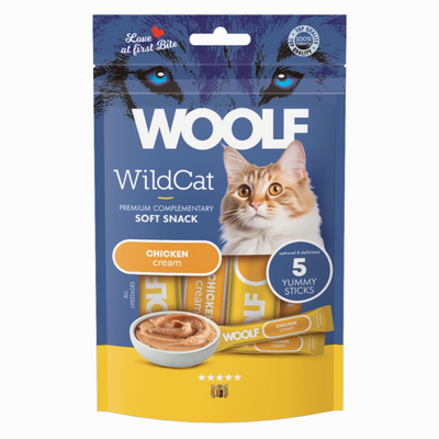 Woolf Cat Creamy Treat Chicken 5x14g