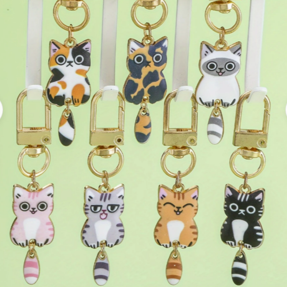 Cute Cat Keychain