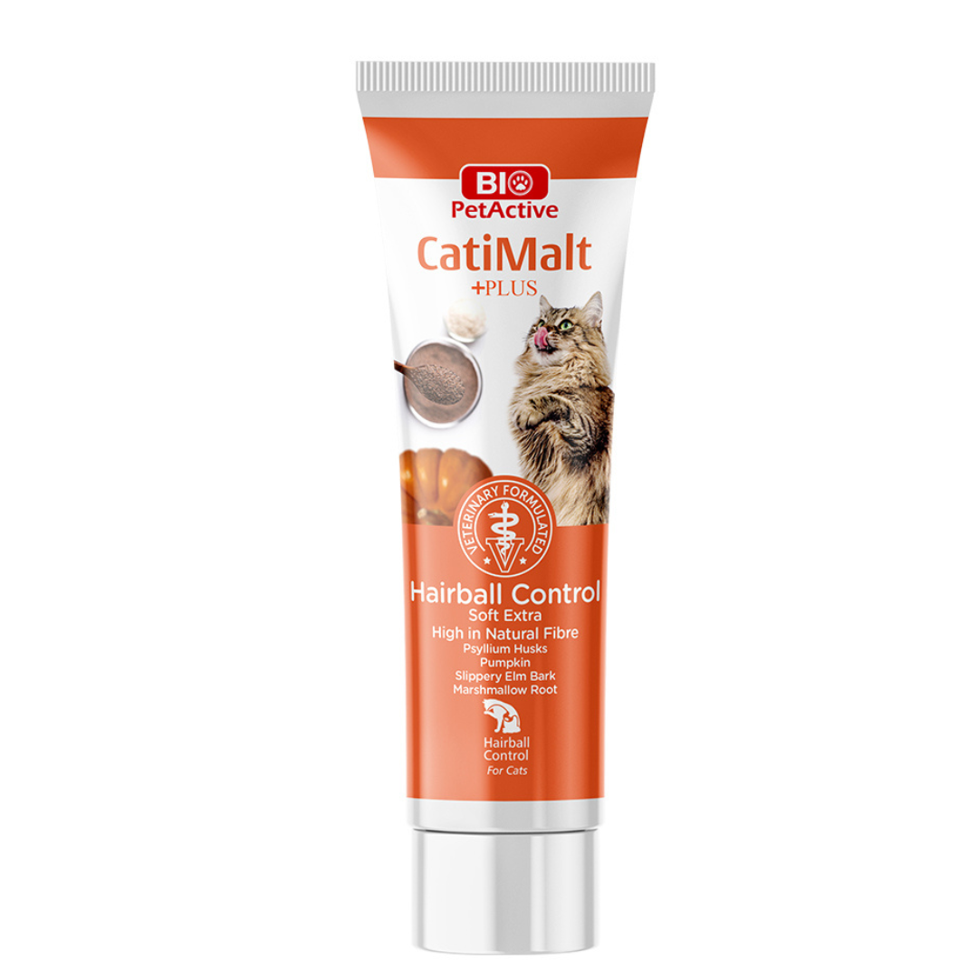 Bio PetActive CatiMalt Hairball Control Paste 25ml