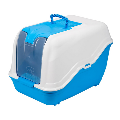 مجموعة صندوق قمامة نيتا بغطاء (مع فلتر ومغرفة) 52 × 39 سم