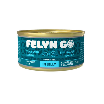 Felyn Go Cat Tuna & Surimi in Jelly 75g