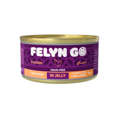 Felyn Go Kitten Chicken in Jelly 75g