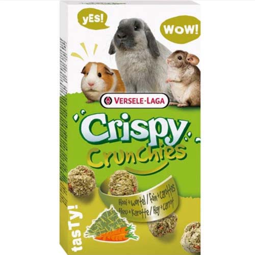 Versele Laga Crispy Crunchies Hay & Carrot 75g