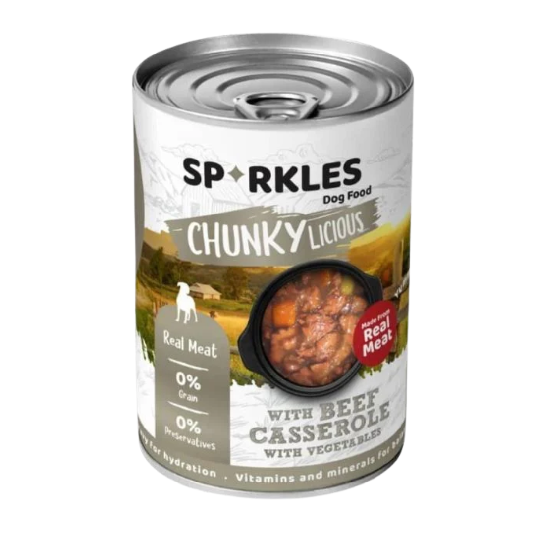 Sparkles Dog Beef with Vegetables 400g