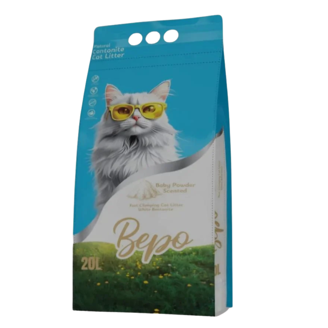 Bepo Clumping Cat Litter Baby Powder 20L