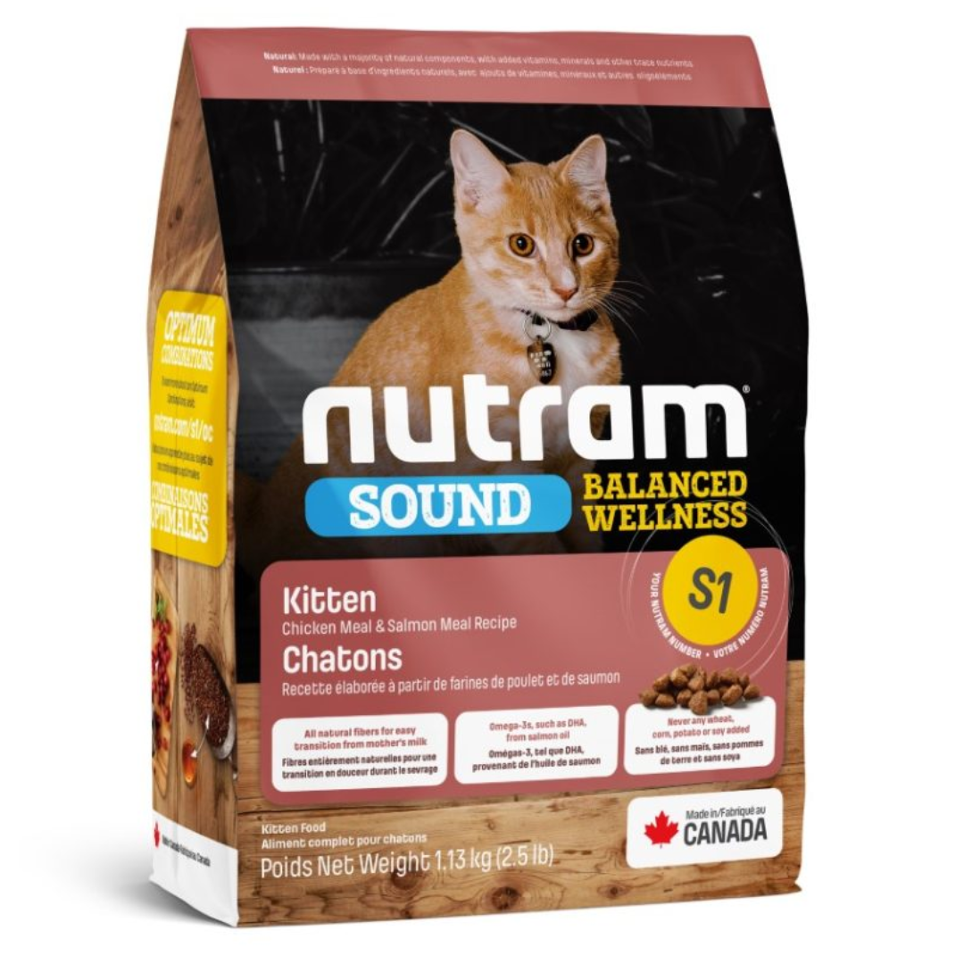 Nutram Kitten Chicken S1 1.13kg