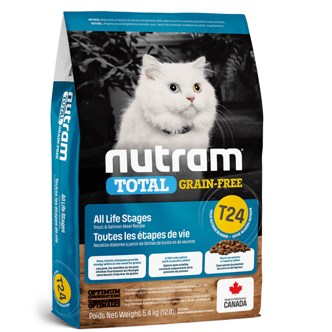 Nutram Cat Grain Free Trout T24