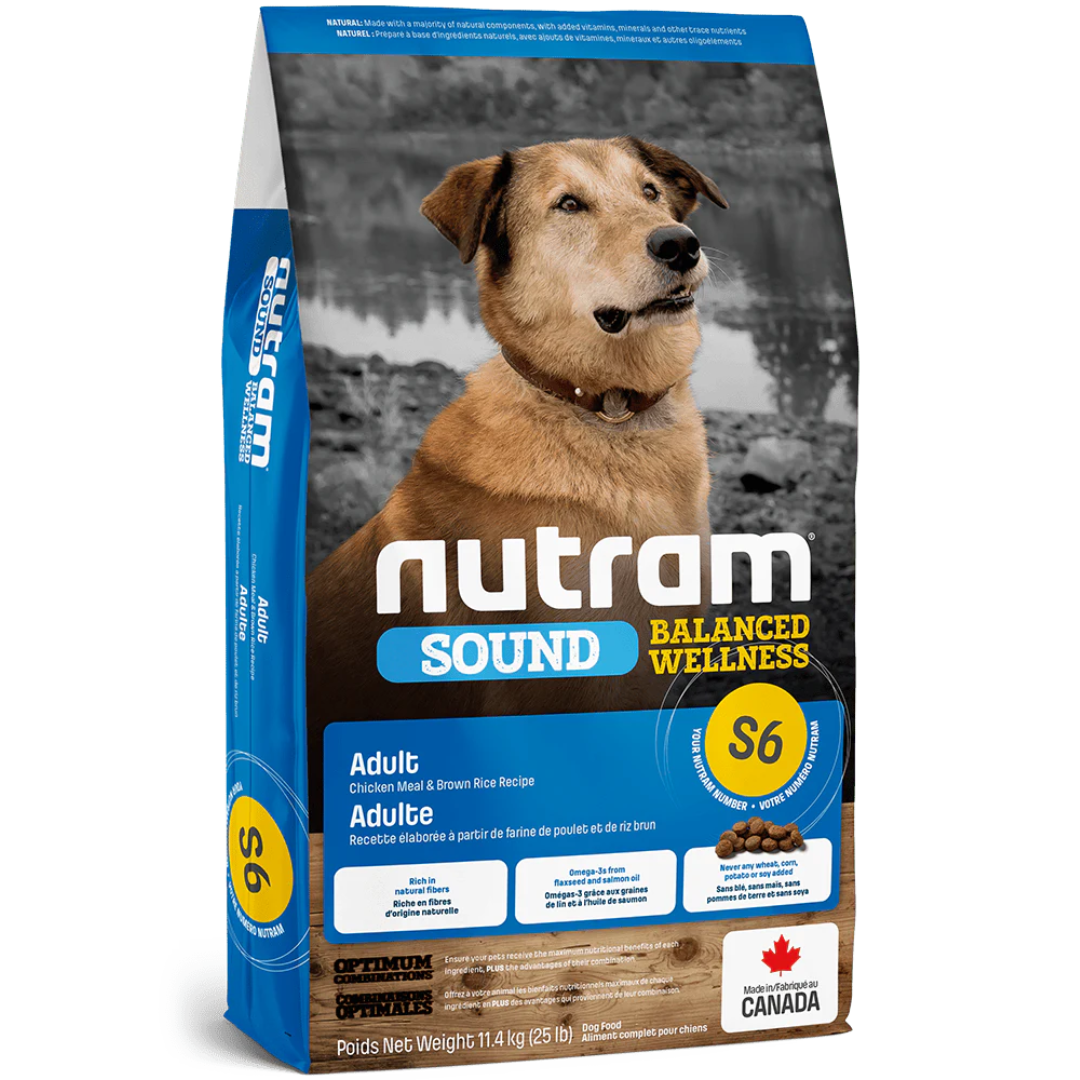 Nutram Dog Balanced Wellness Chicken S6