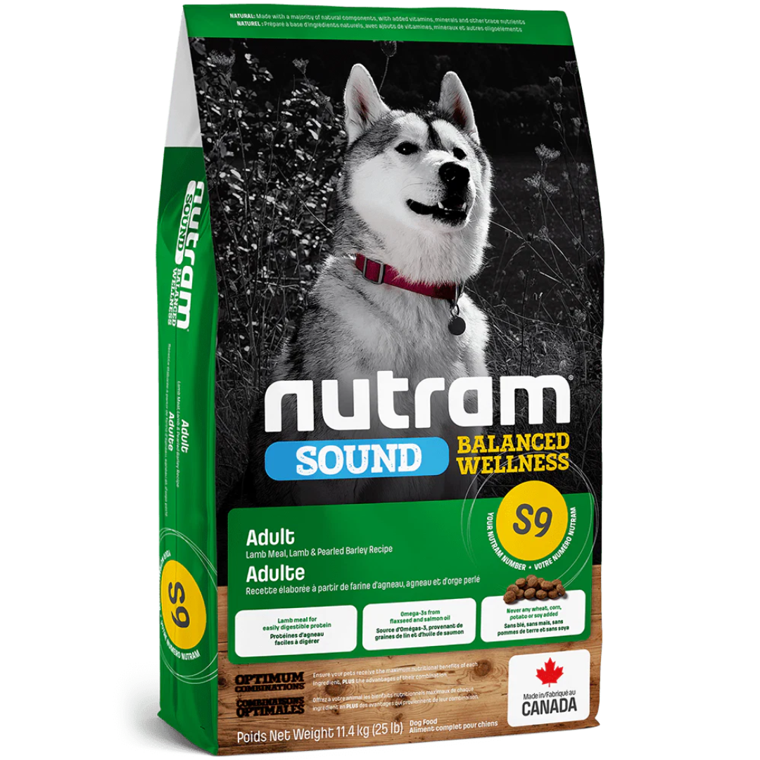 Nutram Dog Balanced Wellness Lamb S9